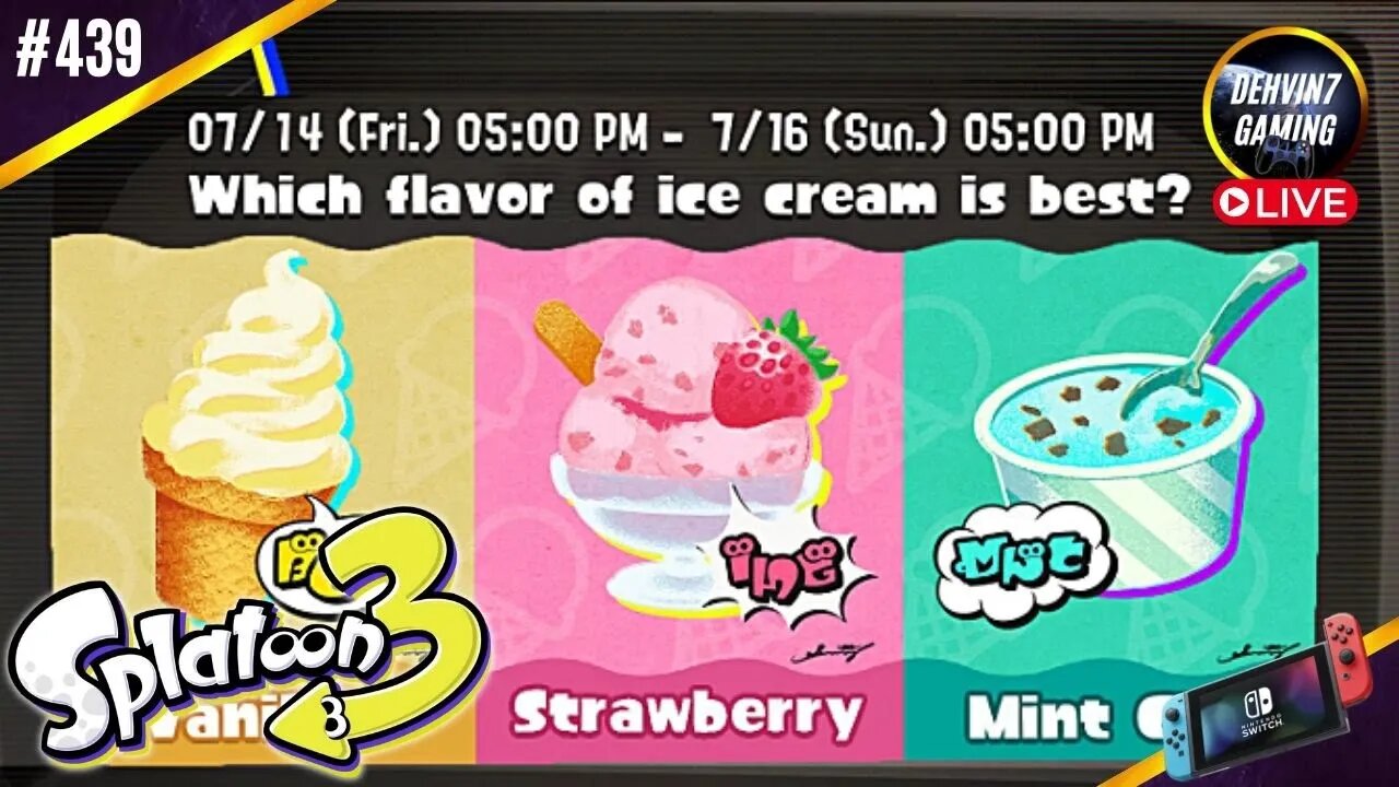 Going TEAM STRAWBERRY for Splatfest! + Quick Salmon Run | Splatoon 3
