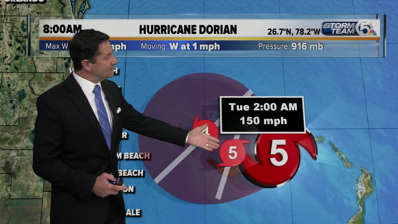 8 a.m. Dorian updated