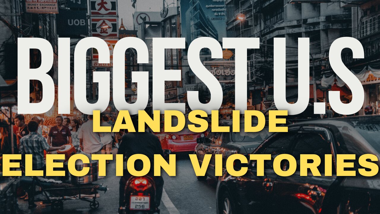 The 8 Most Crushing Election Victories in U.S. History : Unbelievable Landslides