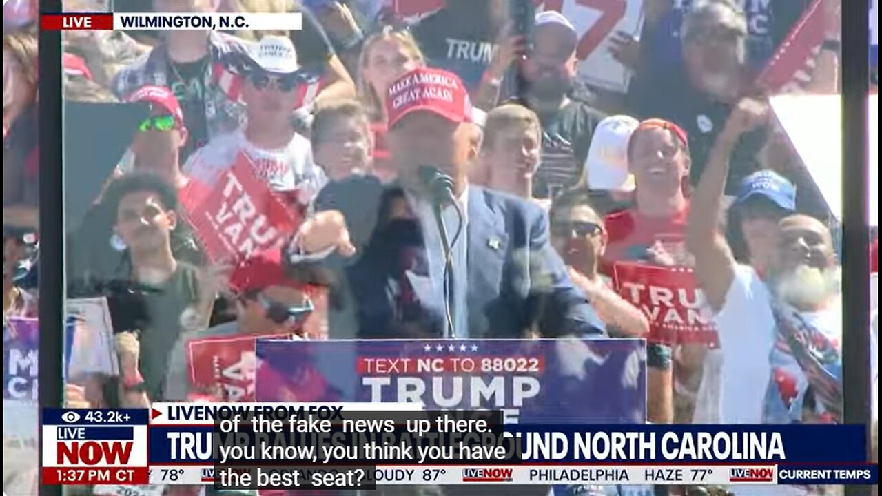 FULL SPEECH Trump rallies in battleground North Carolina