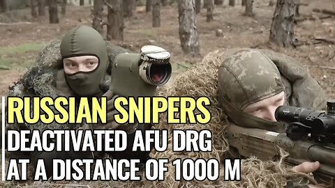 Russian Airborne snipers deactivated Ukrainian DRG that failed to cross to the left bank of Dnieper