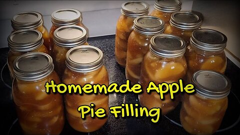 Making Apple Pie Filling from Scratch