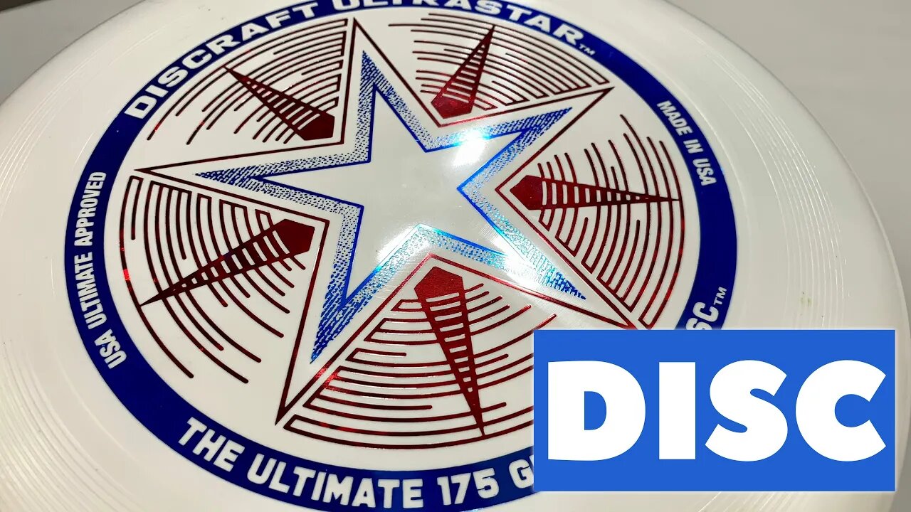 Discraft 175 gram Ultra Star Sport Disc by Discraft