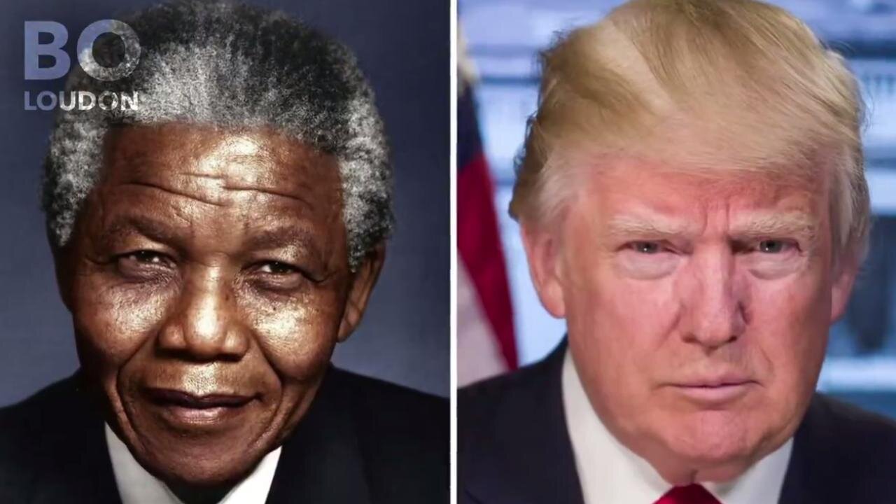 🚨IN 1990 TRUMP SAVED NELSON MANDELA BY PROVIDING HIM & TEAM A TRUMP SHUTTLE 727!