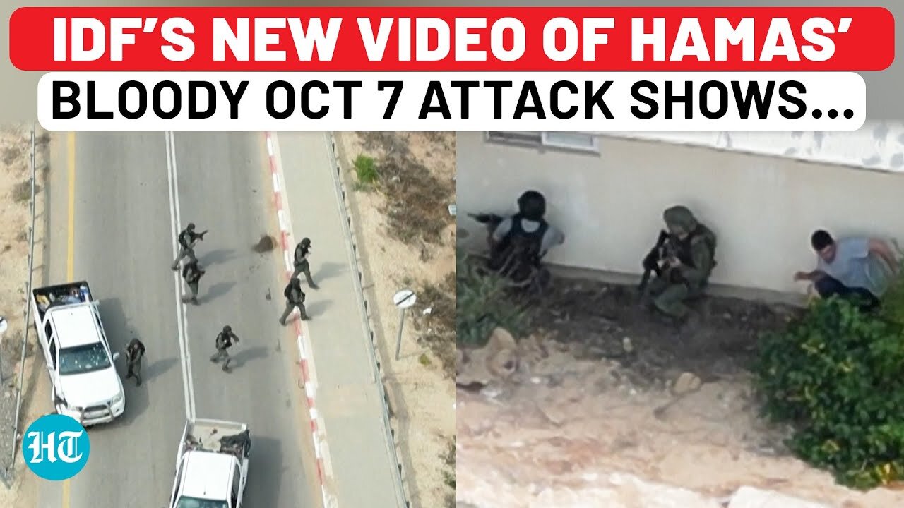 Amid Fresh Attacks, Israel Releases Chilling New Video Of Hamas’ Brutal Attack On October 7 _ Watch