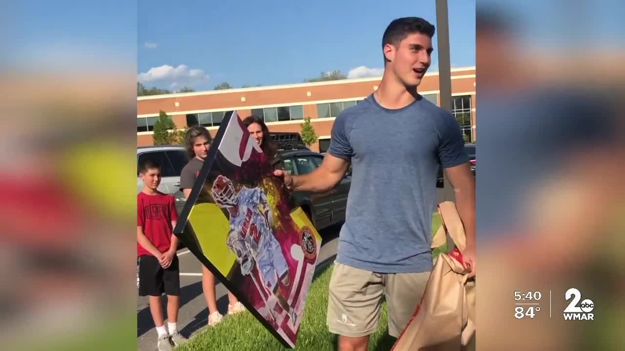 Local artist starts "Pay It Forward" movement for student-athletes