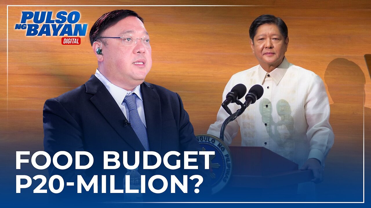 Food budget sa SONA ng BBM administration, bakit kaya umabot ng P20-million?