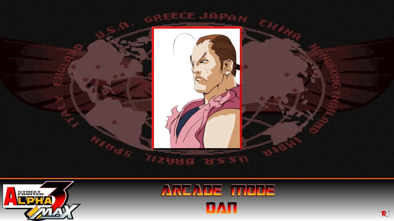 Street Fighter: Alpha 3 Max: Arcade Mode - Dan