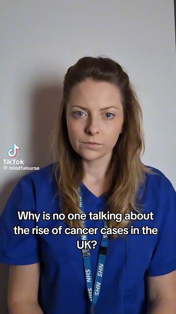 Nurse talks about alarming rise in cancer in UK