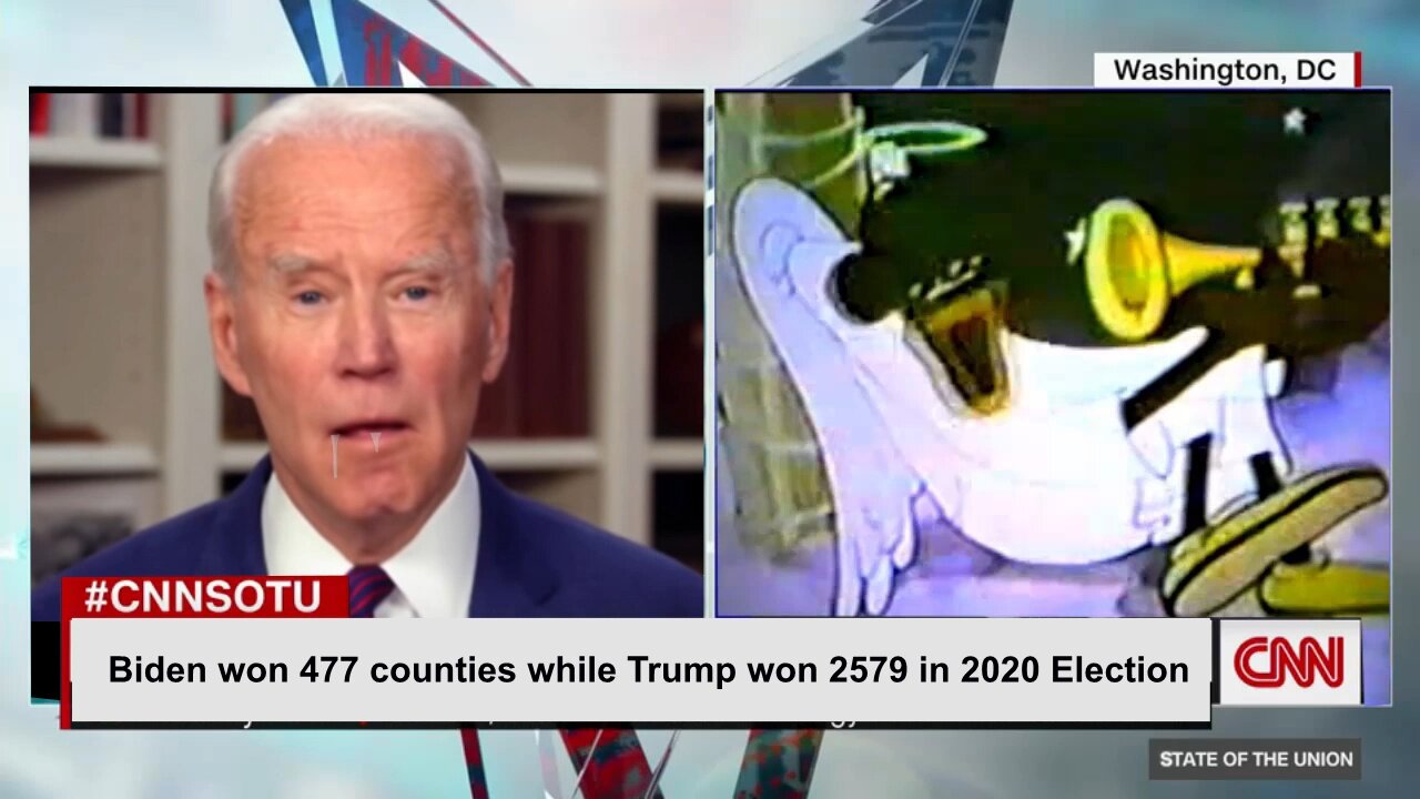 Joe Biden Drools on CNN