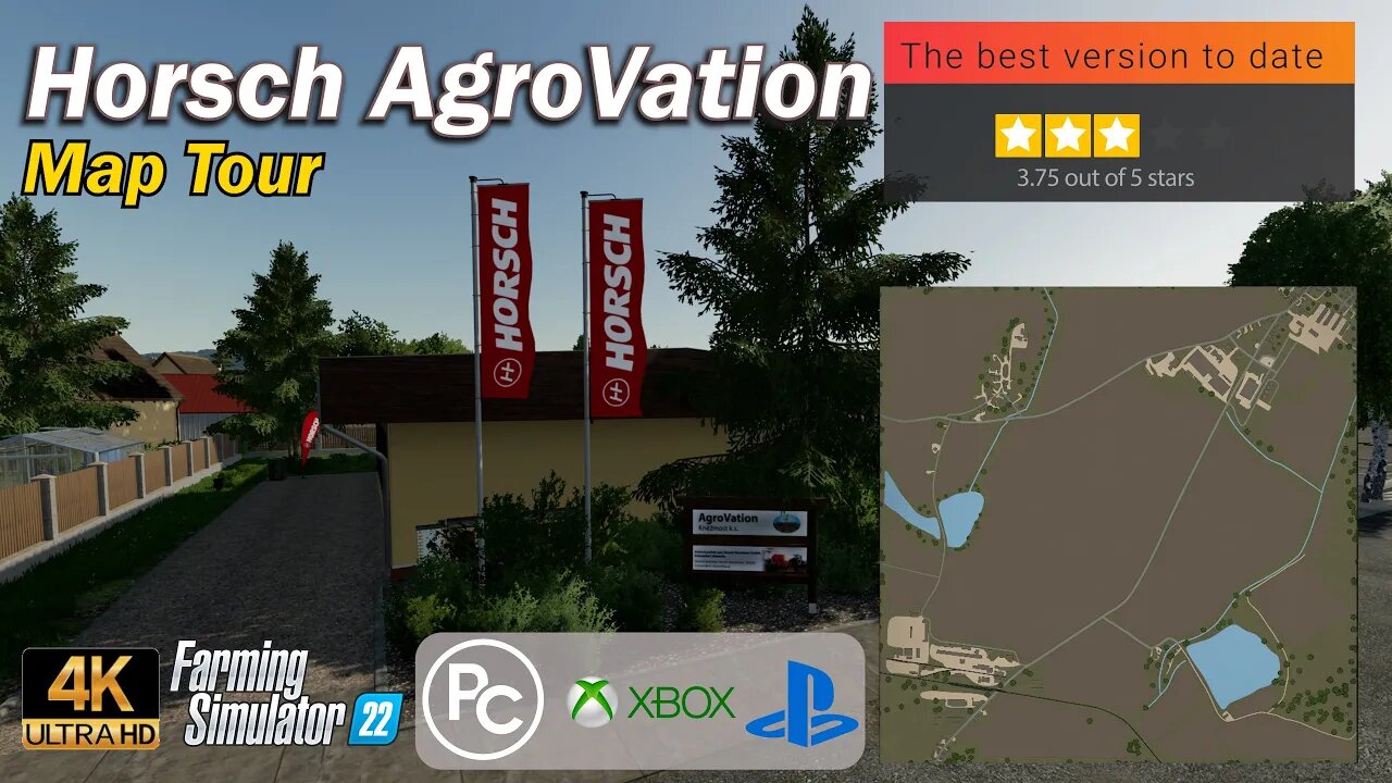 Horsch AgroVation | Map Tour | Farming Simulator 22