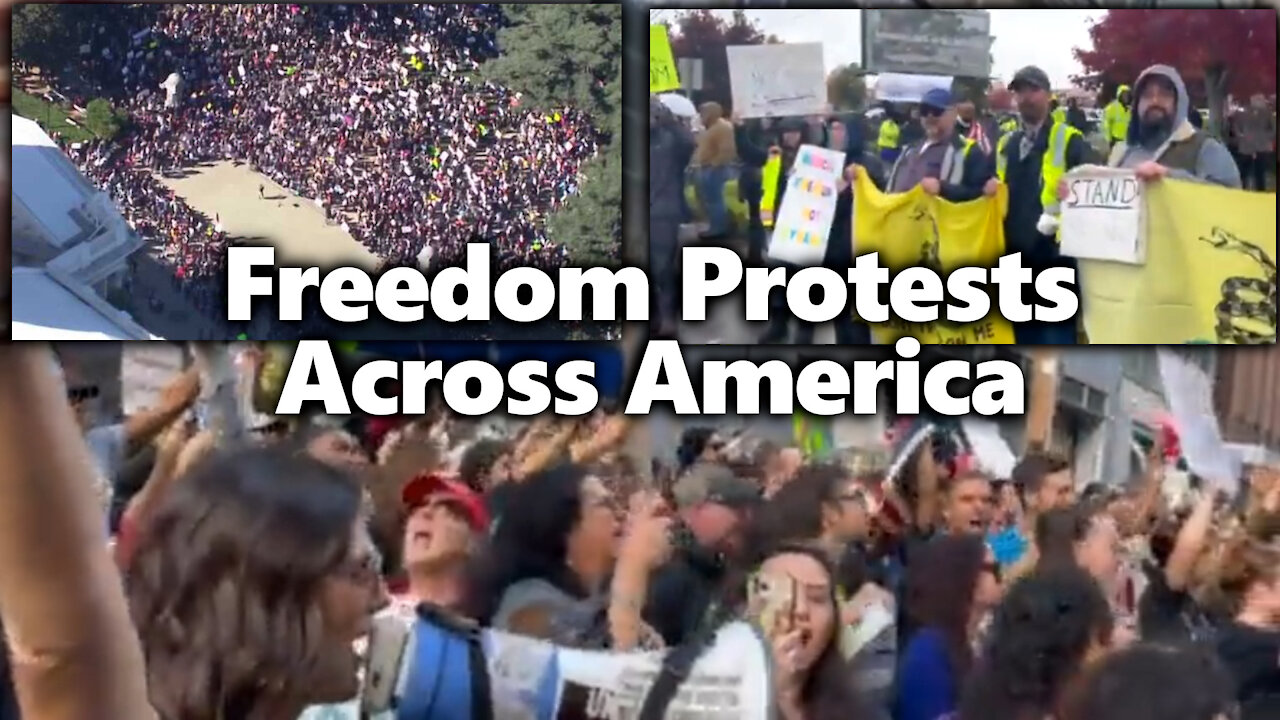 USA Protests ERUPT: New York, Florida, Texas, Washington, California ALL Rising For Medical Freedom