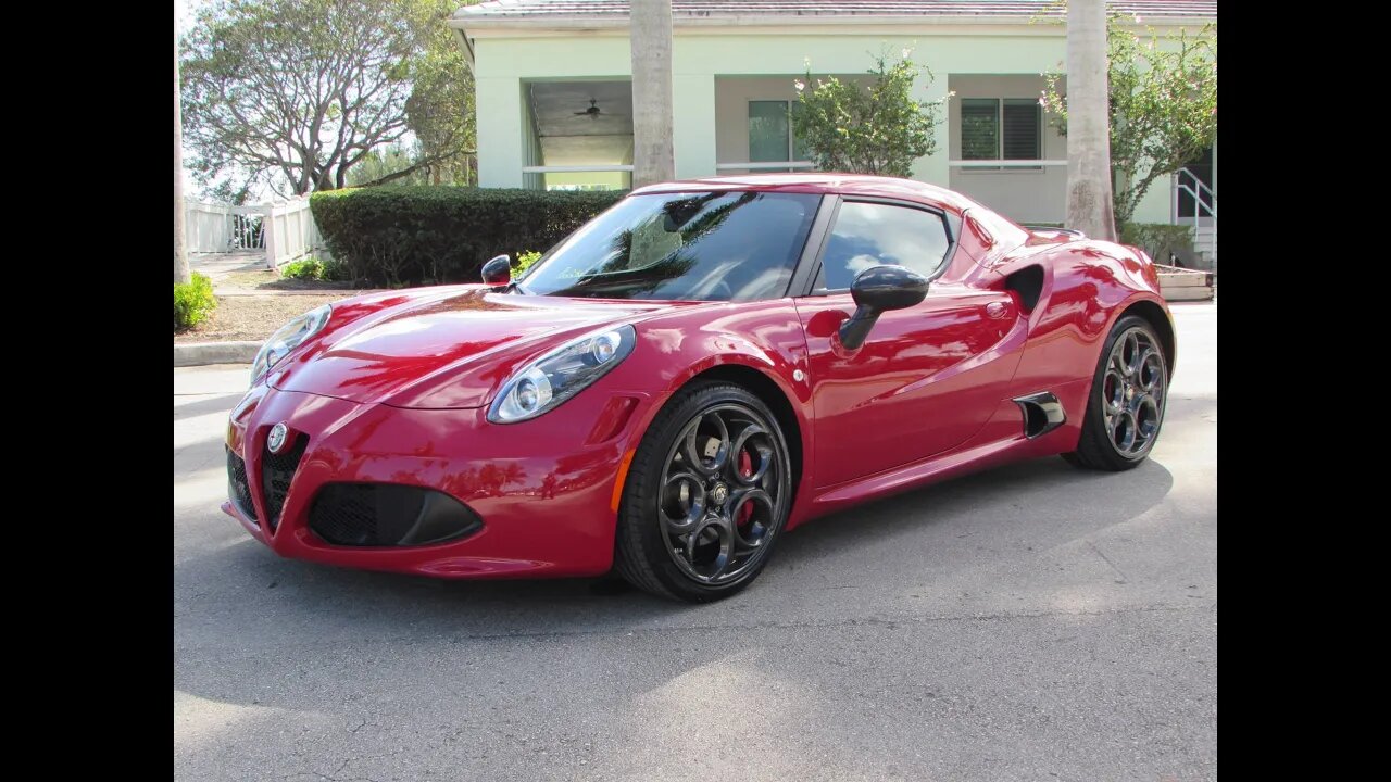 2015 Alfa Romeo 4C Launch Edition Start Up, Exhaust, and In Depth Review