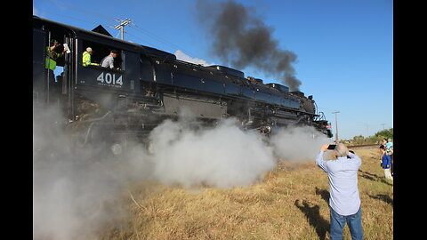 BIG BOY Steam Engine Train 4014 TX