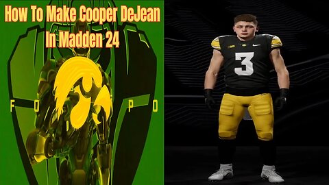 How To Make Cooper DeJean In Madden 24