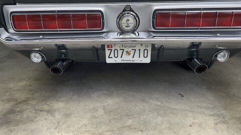 1968 Shelby GT 500 Exhaust