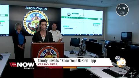 County unveils 'Know Your Hazard' app
