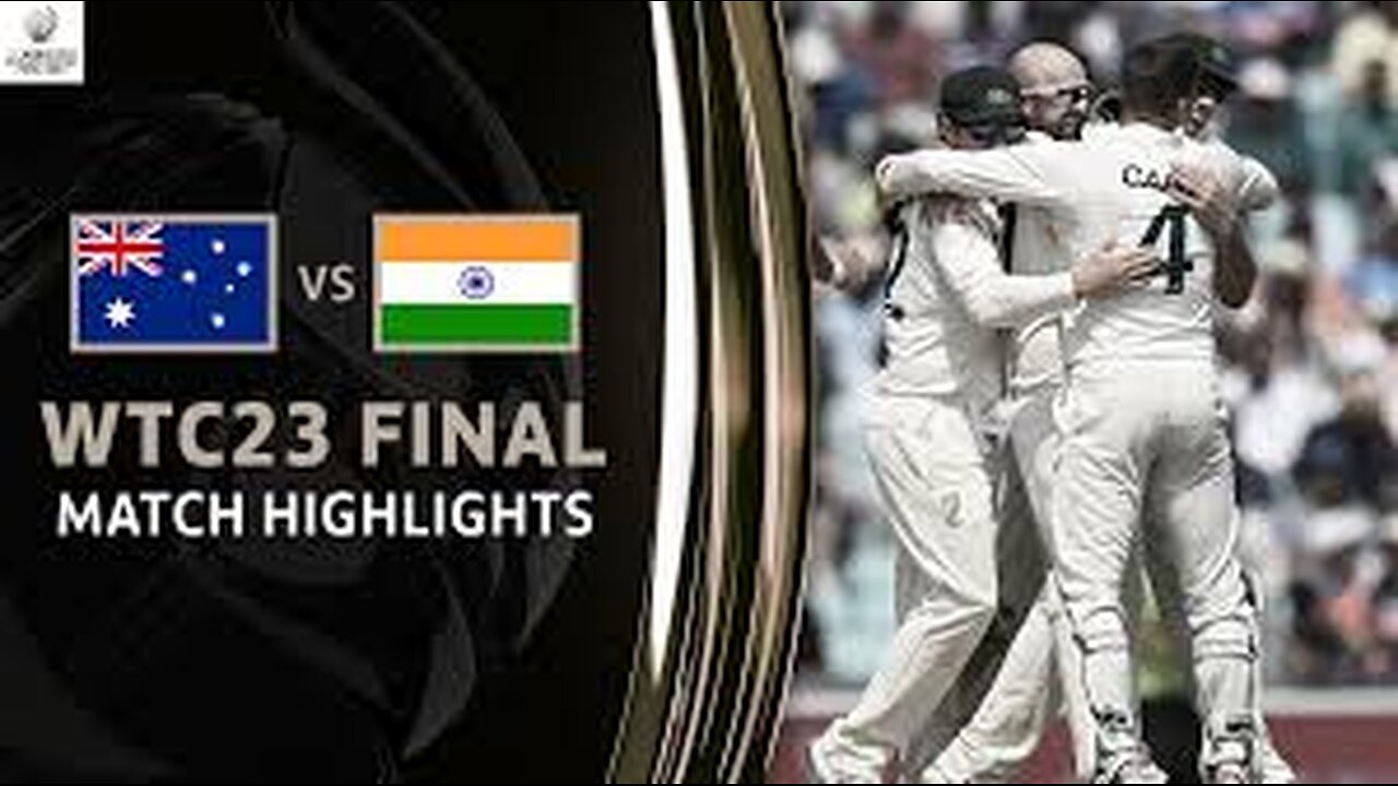 World Test Championship Final India 🇮🇳 vs Australia 🇦🇺 Highlights