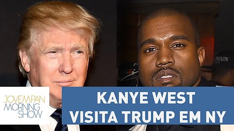 Kanye West resolveu visitar Trump em NY: o que será que eles conversaram?