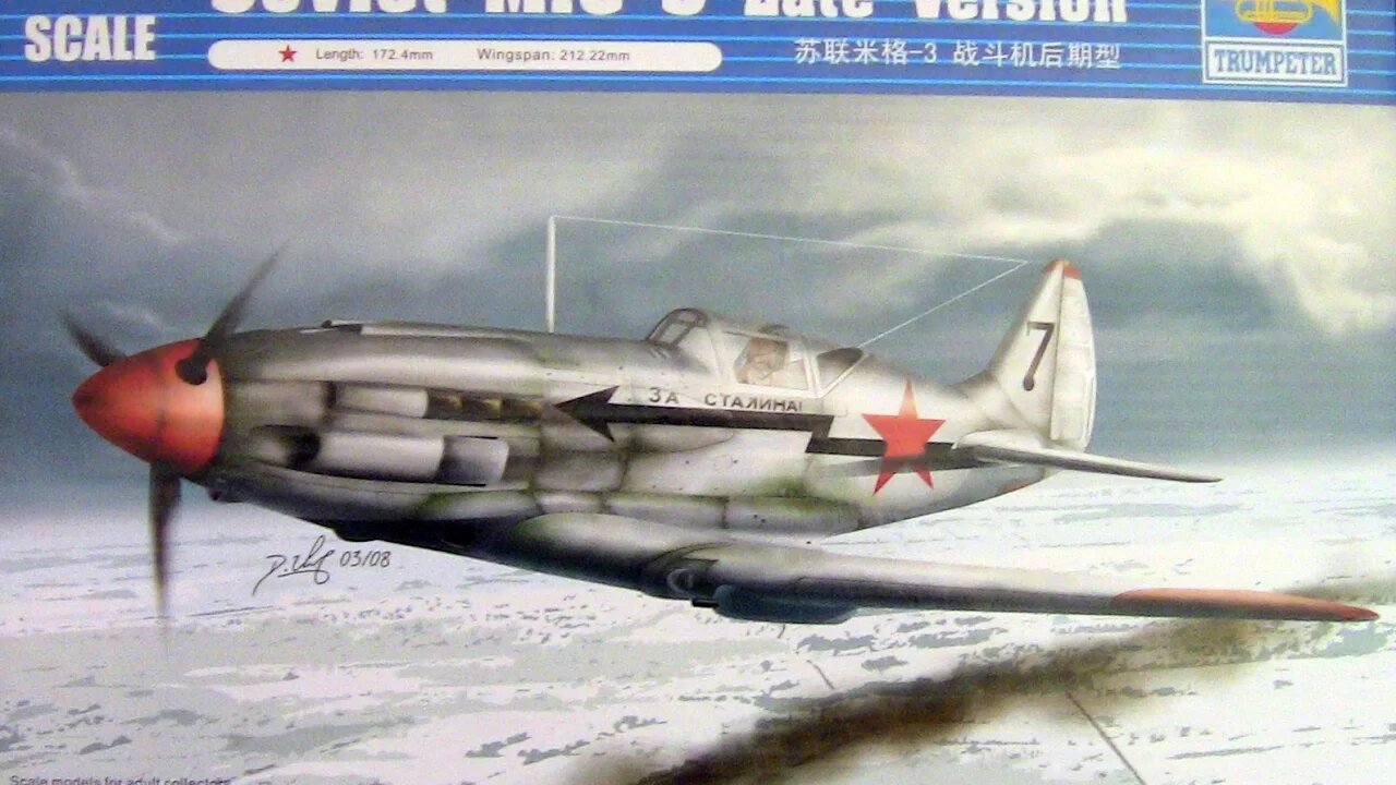 1/48 Trumpeter Mig-3 Late Review/Preview