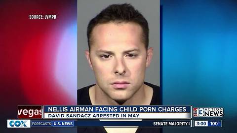 Senior Airman arrested for child porn