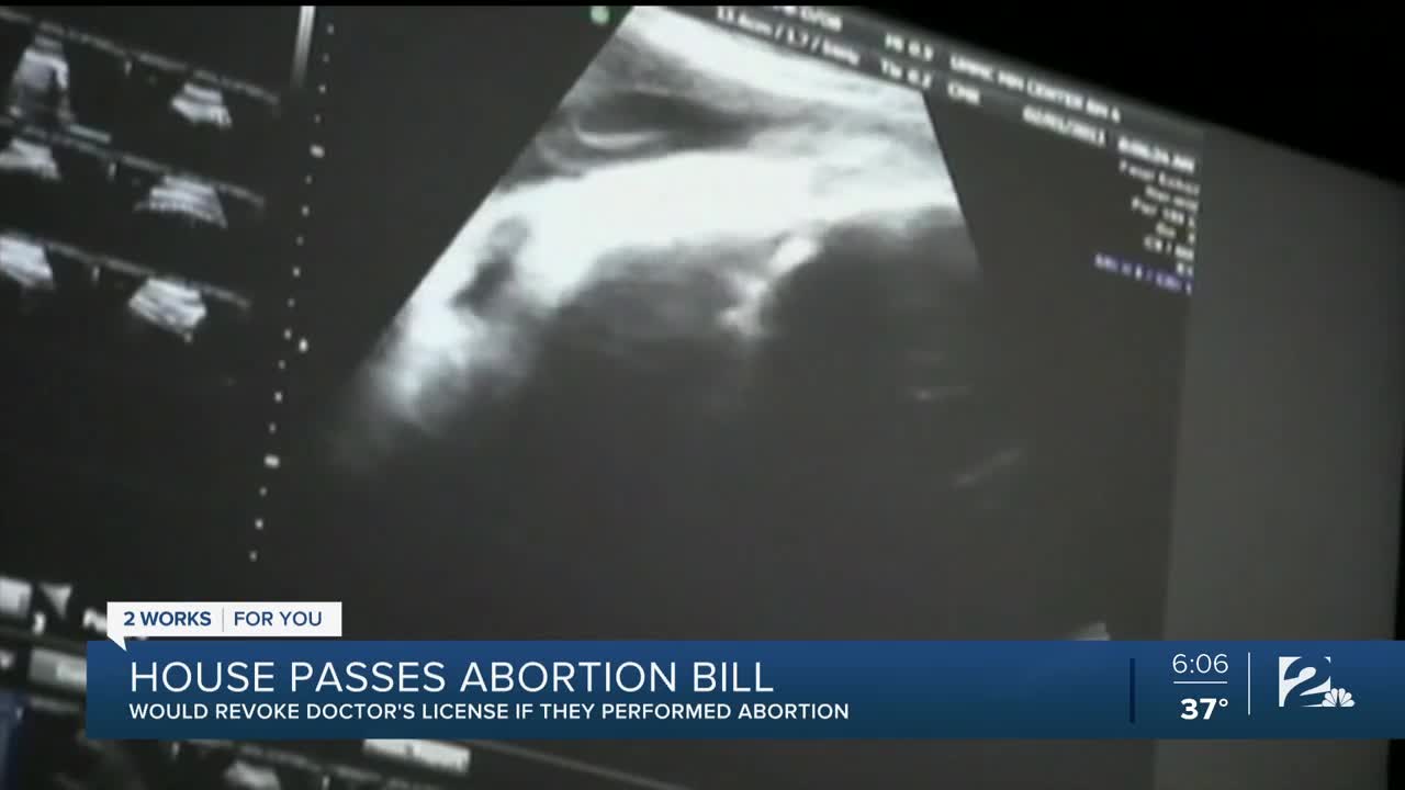 House Passes Bill To Revoke Licenses Of Oklahoma Doctors Who Perform Abortions