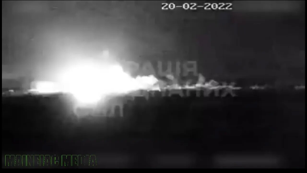 Ukraine: Russia Shelling Luhansk