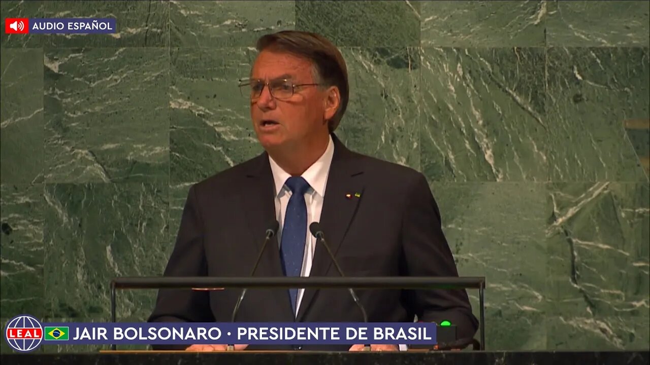 🇧🇷 Brasil · Discurso del Presidente Jair Bolsonaro en la 77ª Asamblea General de la ONU [español]