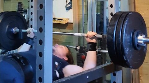 NEW TECH EXCLUSIVE: Back-off Set: 92.5 Kgs x3 Bench Press