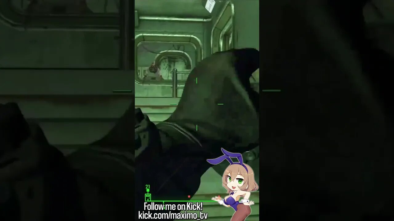 Fallout 4: "Now you're dead." #fallout #fallout4 #kickstreaming