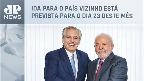 Presidência confirma viagem de Lula à Argentina neste mês