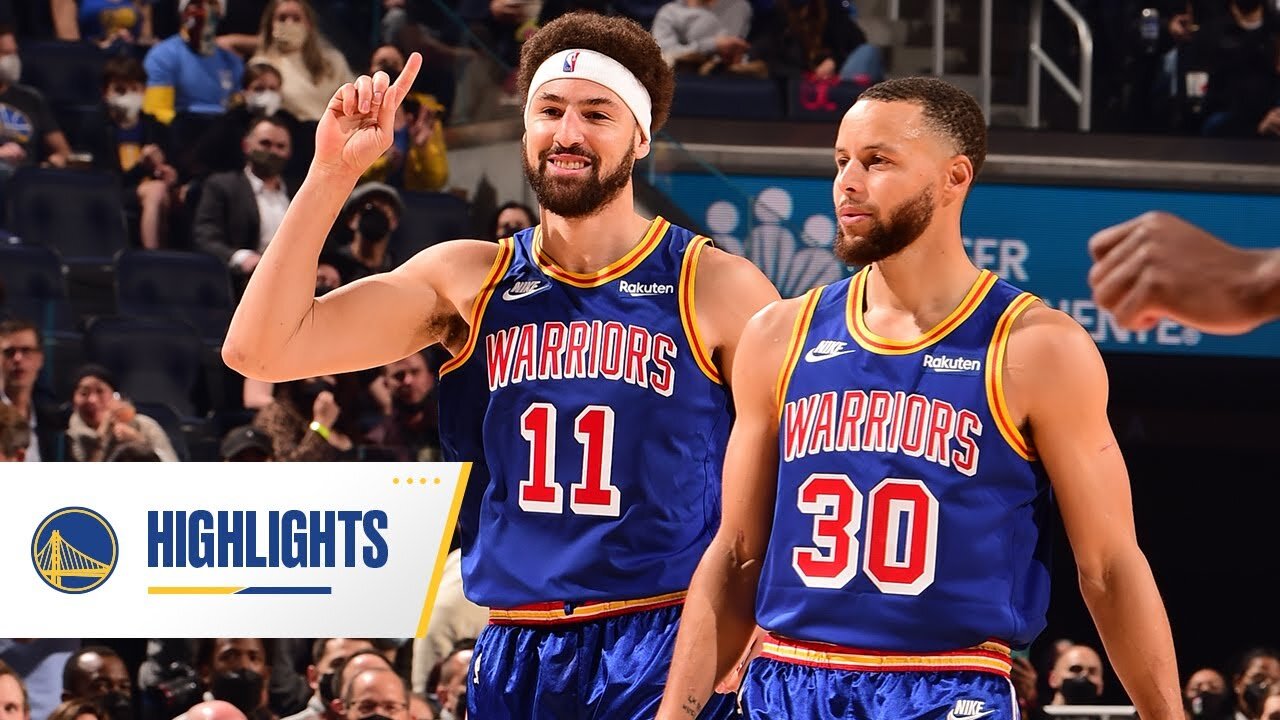 Splash Brothers Stephen Curry & Klay Thompson Combine For 43 Points