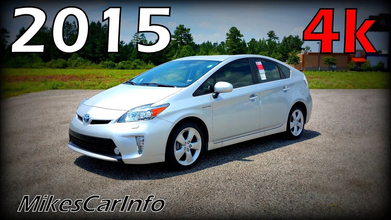 2015 Toyota Prius Five - Ultimate In-Depth Look in 4K