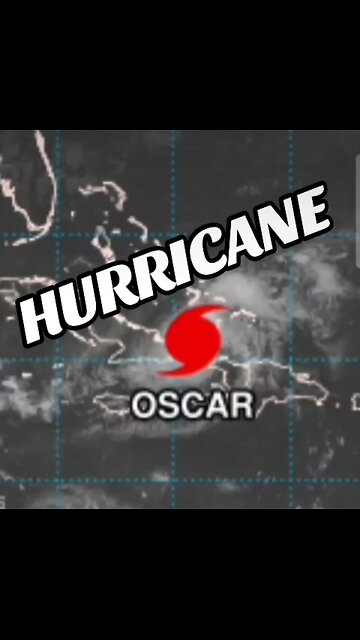 HURRICANE OSCAR ~ SOARS THRU CUBA! #HURRICANE #shorts