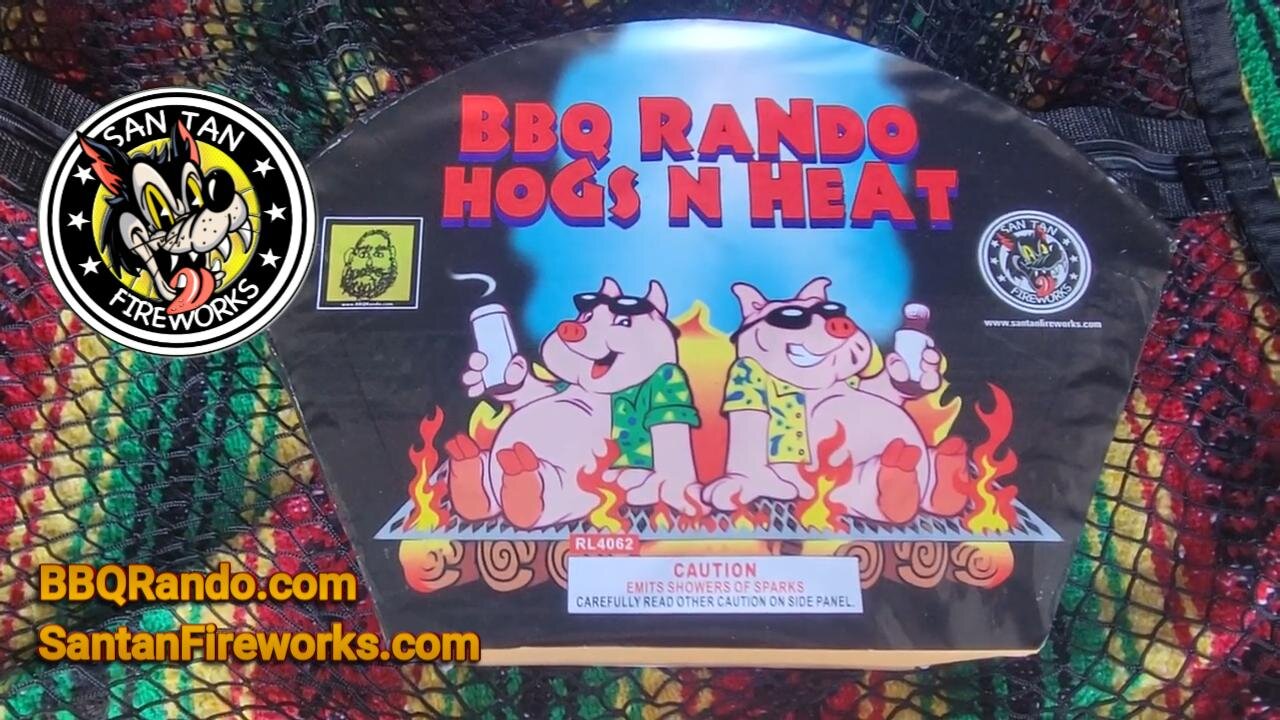 BBQ Rando Hogs N Heat - Santan Fireworks