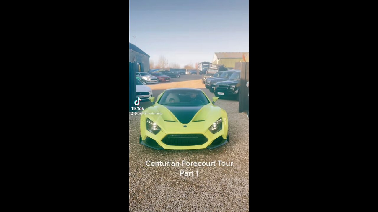 Centurian’s Zenvo with Ollie the Car kid