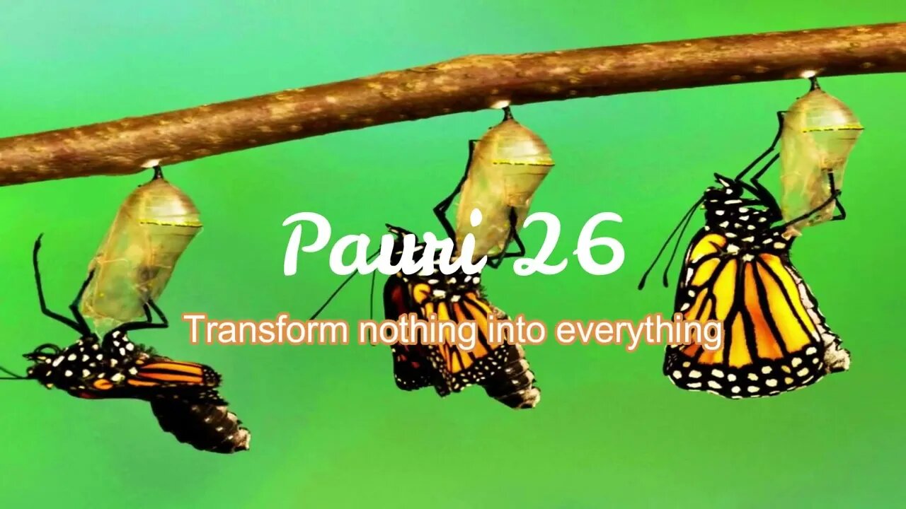 Pauri 26 || Manifest your Vision