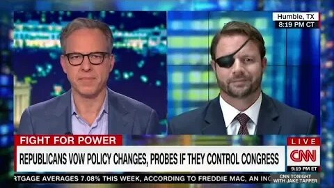 Dan Crenshaw Live on CNN Tonight with Jake Tapper