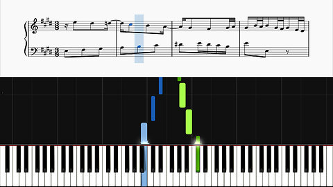 Bach - Invention No. 6, BWV 777 (Piano Tutorial)