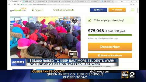 Community raises money to bring heat to schools
