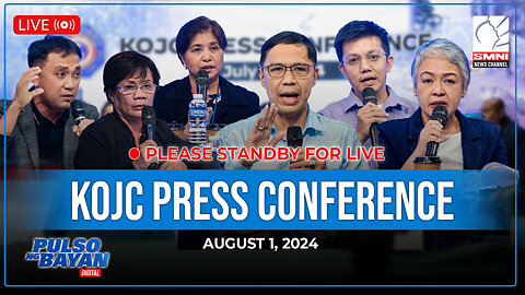 LIVE | KOJC Press Conference | August 1, 2024