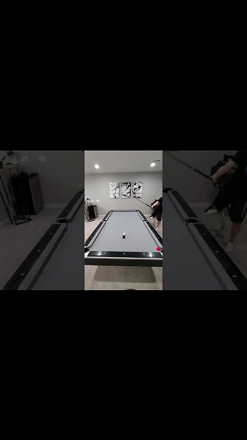 MOST RIDICULOUS SCRATCH EVER 😂⚪🔴🎱 #billiards #shorts