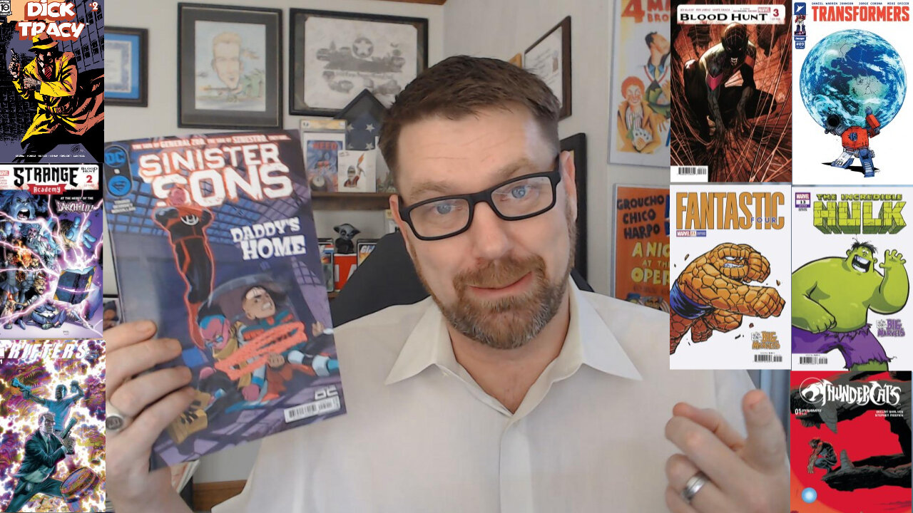 Comic Haul & Review Sinister Stuff