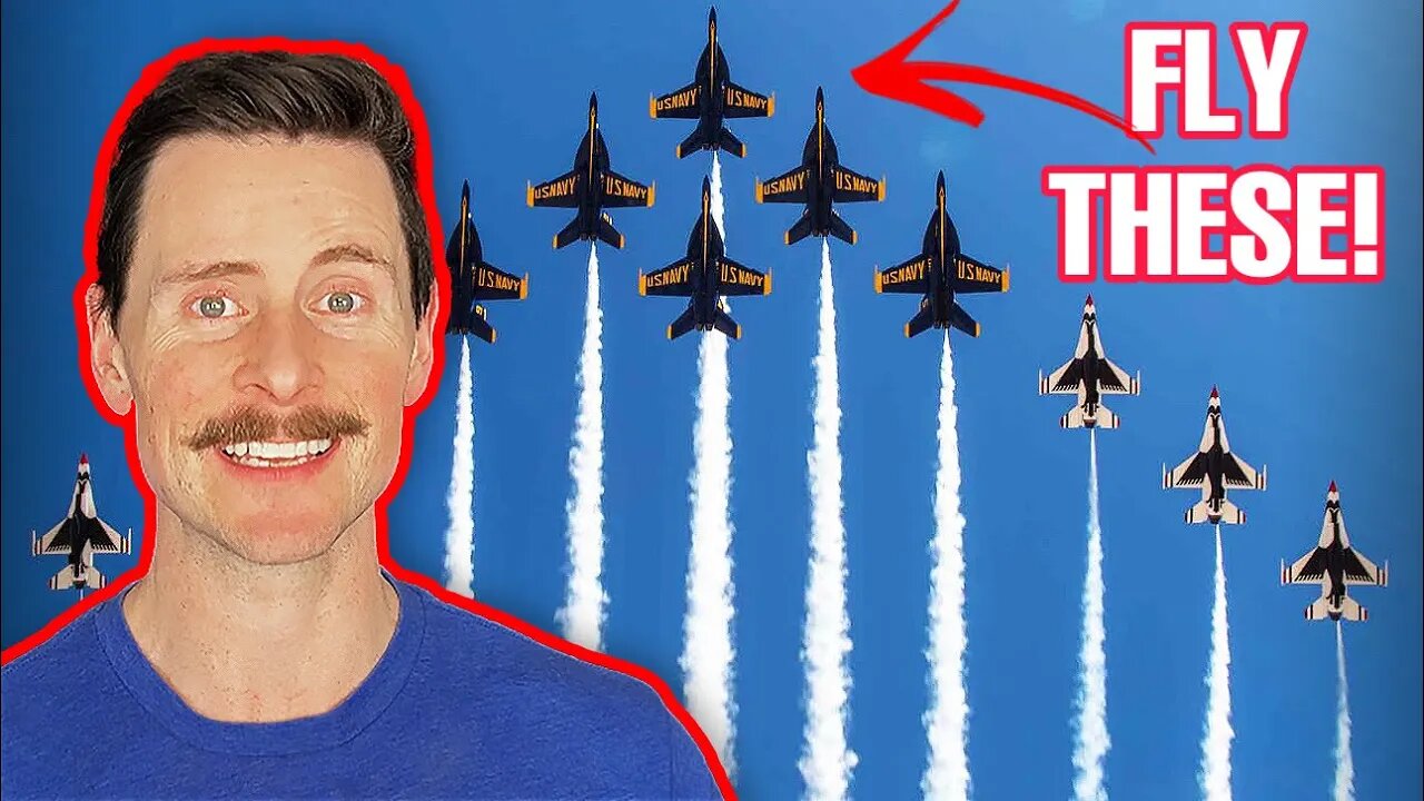 How to Become a Blue Angel or Thunderbird Pilot | Tips from a Thunderbird Pilot