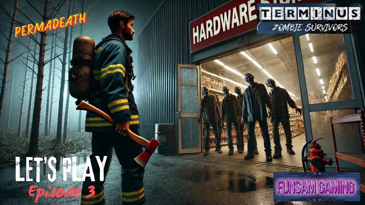 Visiting Hardware Store For Tools - Terminus Zombie Survivors - Let's Play Part 3