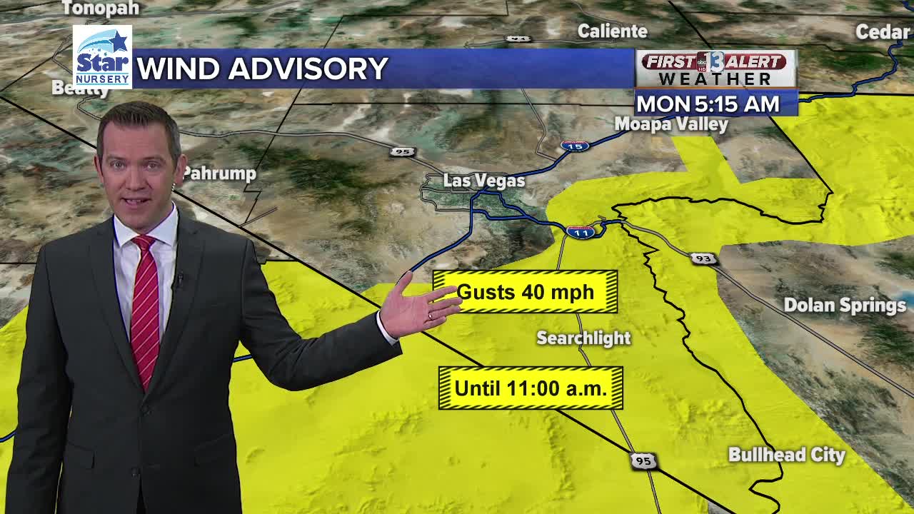 13 First Alert Las Vegas morning forecast | Feb. 10, 2020