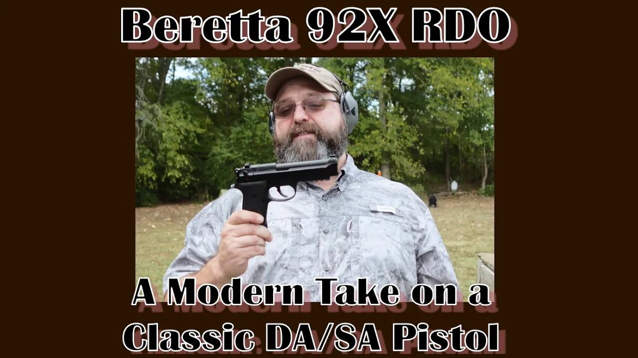 Beretta 92X RDO: A Modern Take on a Classic DA/SA Pistol