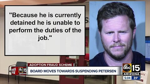 Board moves to suspend Paul Petersen as County Assessor