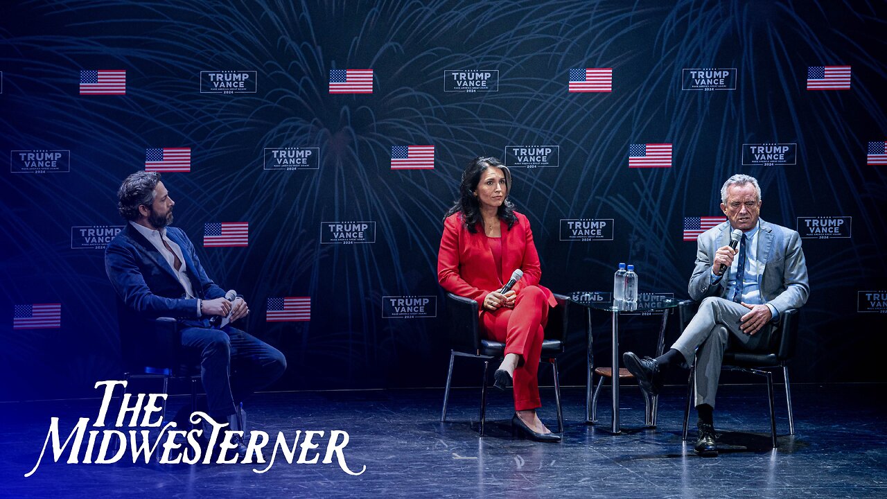 Robert F. Kennedy Jr. and Tulsi Gabbard in Dearborn, MI