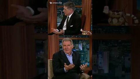 #HarrisonFord Being Epic on #CraigFerguson #Shorts #starwars #shortvideos